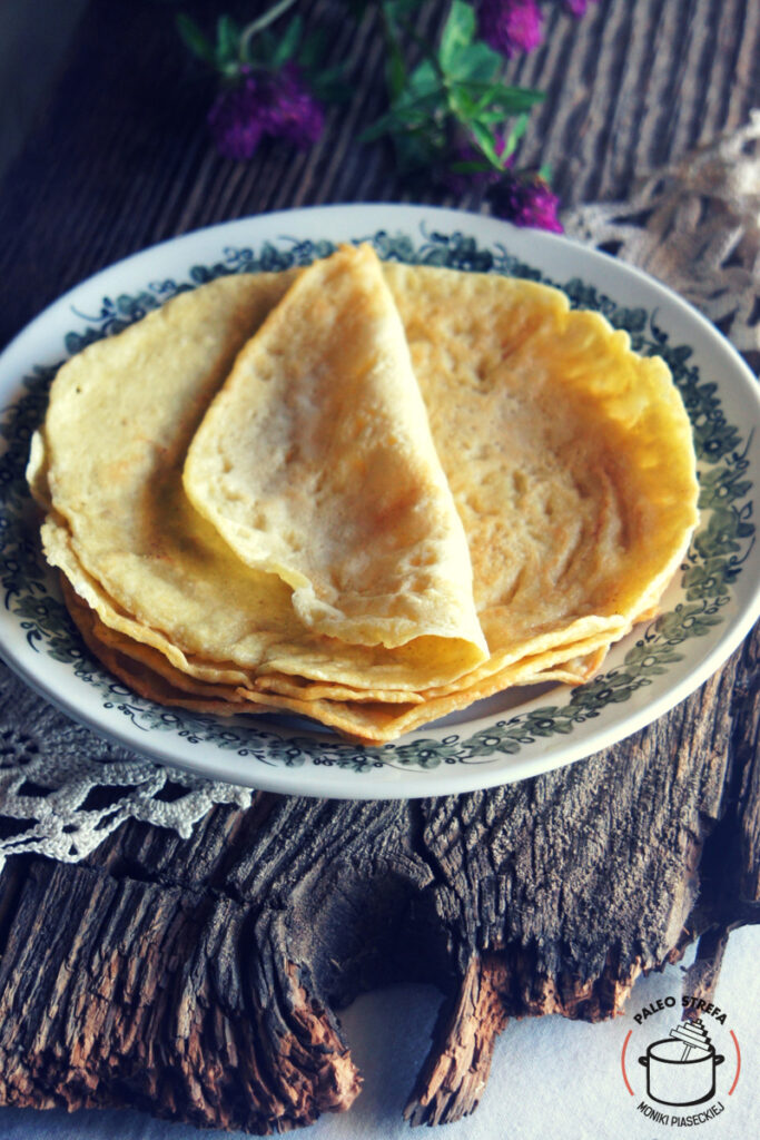 Naleśniki (wersja podstawowa) bez glutenu, bez laktozy