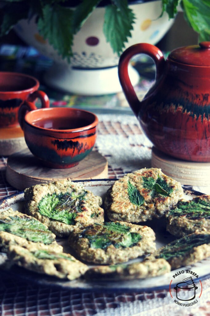 Placki gryczane z pokrzywą (bez glutenu, bez jaj)